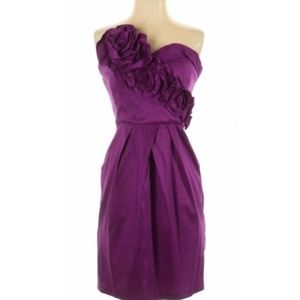 Max and Cleo Purple Cocktail Dress Size 6